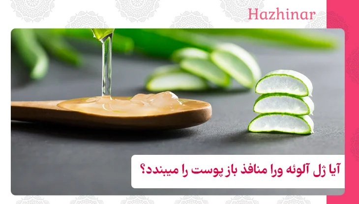 آیا ژل آلوئه ورا منافذ باز پوست را میبندد؟